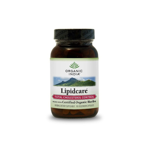 Organic India LipIDCare for Cholesterol Control 350 mg 90 Vcaps