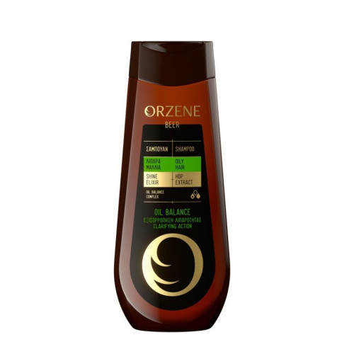 Orzene Beer Shampoo for Oily Hair 13.53 fl oz (400 ml)