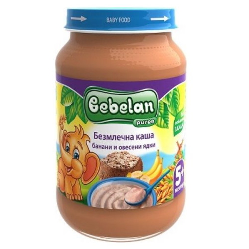 Ovko Dairy-free Banana and Oatmeal Porridge for Children 5+ Months 6.7 oz (190 g) - 5473