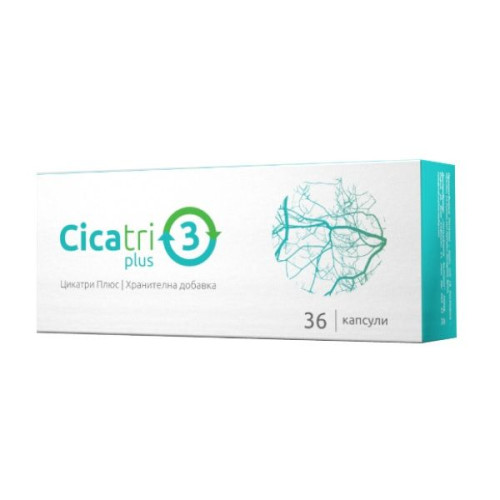 Naturpharma Cicatri Plus for Hemorrhoids and Varicose Veins 36 Capsules
