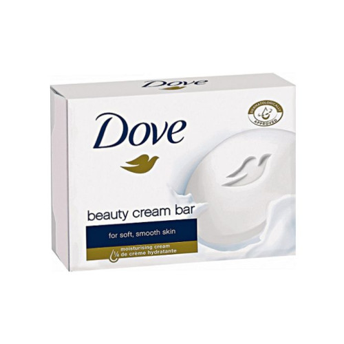 Dove Beauty Cream Bar Body Cream Soap for Soft and Smooth Skin 3.53 oz (100 g)