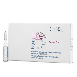 Ekre Life Comfort Ampoules for Hair Against Hair Loss 10 Ampoules 0.27 fl oz (8 ml)