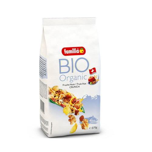Familia Bio Organic Organic Cereal Breakfast with Fruits and Nuts 13.23 oz (375 g)