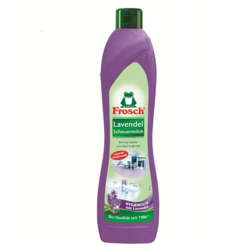Frosch Lavender Cleaning Cream for Smooth Surfaces with Lavender Scent 16.91 fl oz (500 ml)