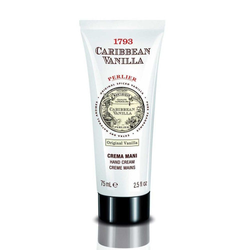 Perlier Caribbean Vanilla Hand Cream with Vanilla Scent 3.38 fl oz (100 ml)