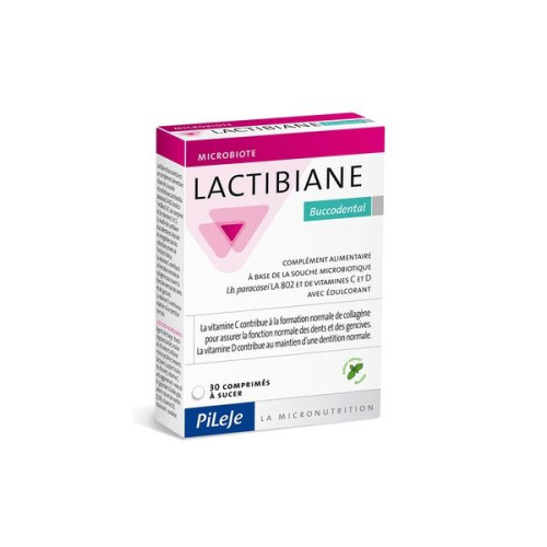 Pileje Lactibiane Buccodental for Healthy Microflora in the Oral Cavity 30 Lozenges