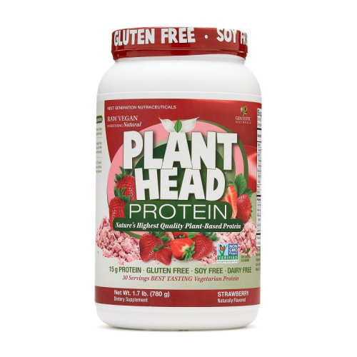 Plant Head Protein Plant-Based Proteins Strawberry 1.72 lb (780 g)