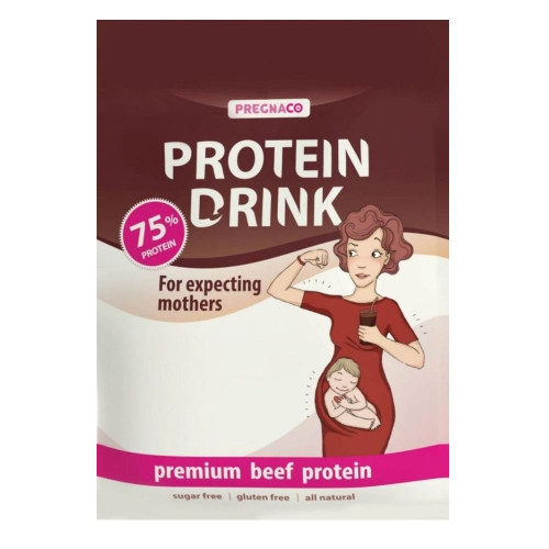 Pregnaco Protein Drink for Pregnant Women with Chocolate and Mint Flavor 10.58 oz (300 g)