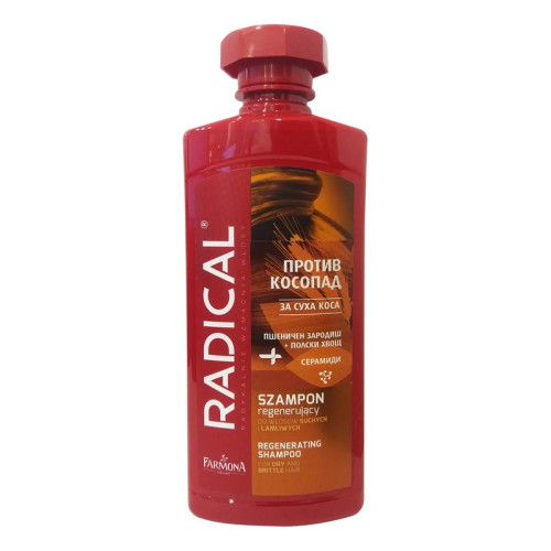 Farmona Radical Anti-Hair Loss Shampoo for Dry Hair 13.53 fl oz (400 ml)