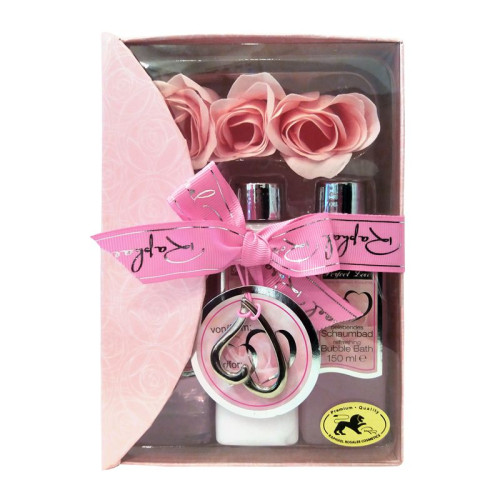 Raphael Rosalee Perfect Love Promo Set for Women for Body Care with Rose