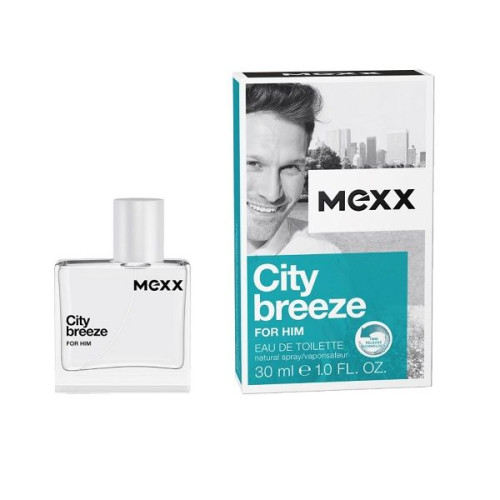 Mexx City Breeze Eau De Toilette for Men 1.01 fl oz (30 ml)