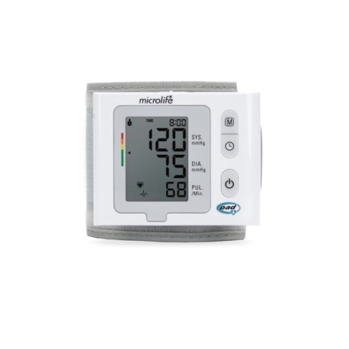 Microlife Bp W2 Slim Portable Electronic Device for Accurate Blood Pressure Measurement on the Wrist 1 pc