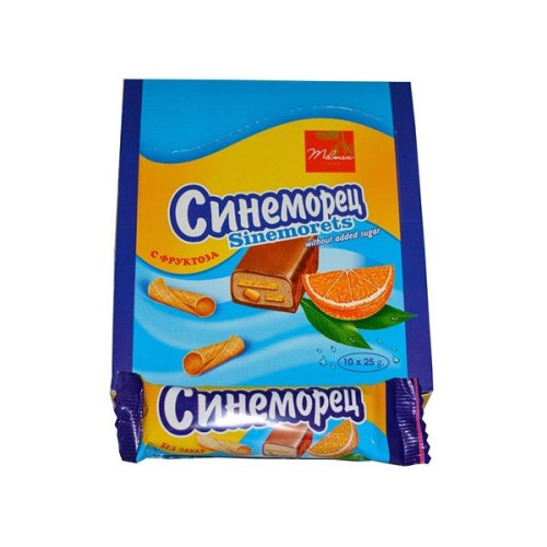Milmex Chocolate Dessert Sinemorets with Fructose 10 pcs
