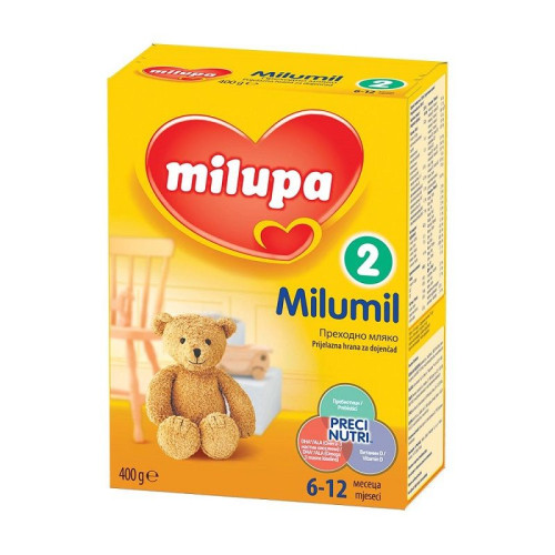 Milupa Milumil 2 Follow-on Milk for Children from 6 to 12 Months 14.11 oz (400 g)