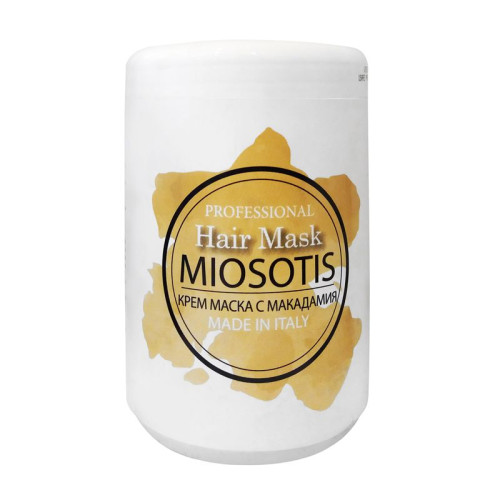 Miosotis Professional Cream Mask for Hair with Macadamia Oil 30.43 fl oz (900 ml)
