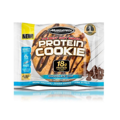 Muscletech Protein Cookie with Chocolate Chip Cookie Flavor 3.25 oz (92 g)