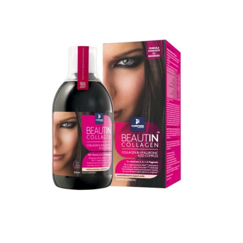 My Elements Beautin Collagen with Mango and Melon Flavor for Healthy Hair Skin and Nails 16.91 fl oz (500 ml)