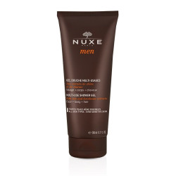 Nuxe Men Multifunctional Shower Gel for Men for Face Body and Hair 6.76 fl oz (200 ml)
