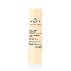Nuxe Reve De Miel Moisturizing Lip Stick with Honey for Dry or Damaged Lips 0.14 oz (4 g)