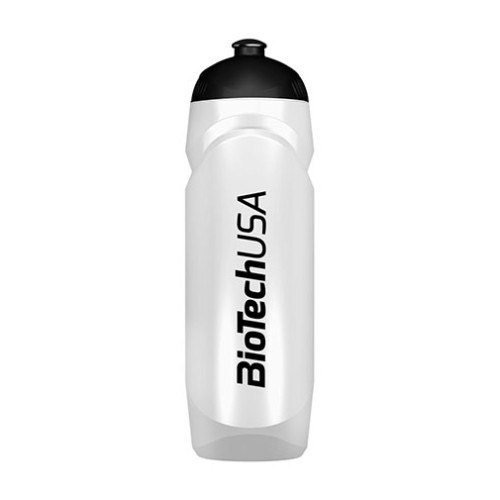 Biotech USA Water Bottle Transparent White 25.36 fl oz (750 ml)
