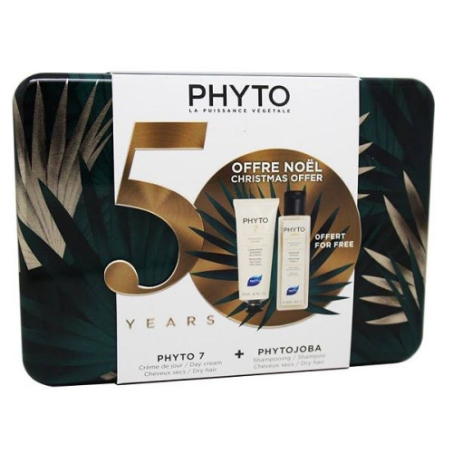 Phyto Promo Set Moisturizing Cream with Plant Extracts Shampoo for Dry and Damaged Hair with Jojoba Milk