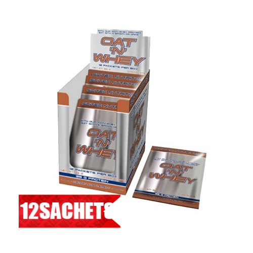 Scitec Nutrition Oat N Whey Chocolate 12 x 3.25 oz (92 g)