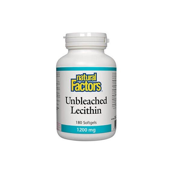 Natural Factors Lecithin for healthy liver and fast metabolism 180 Soft